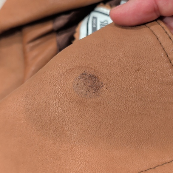 Soft Leather Vintage J.Percy For Marvin Richards Brown Fringe Belted Jacket S M - Picture 7 of 7